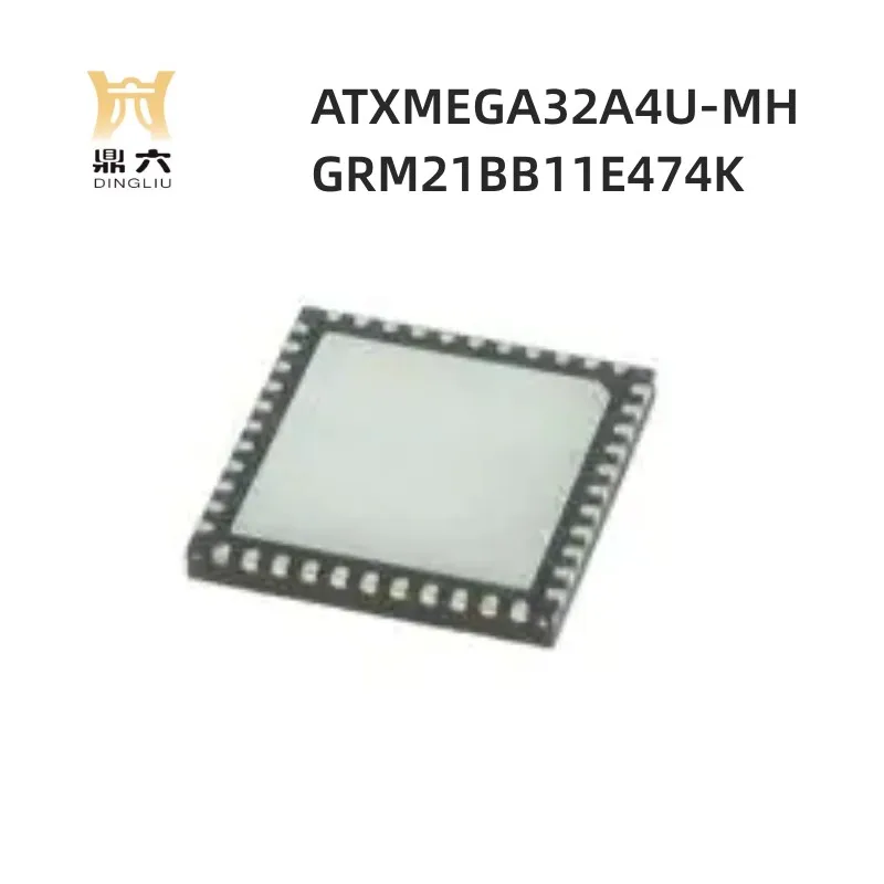 ATXMEGA32A4U-MH GRM21BB11E474K  8-bit Microcontrollers