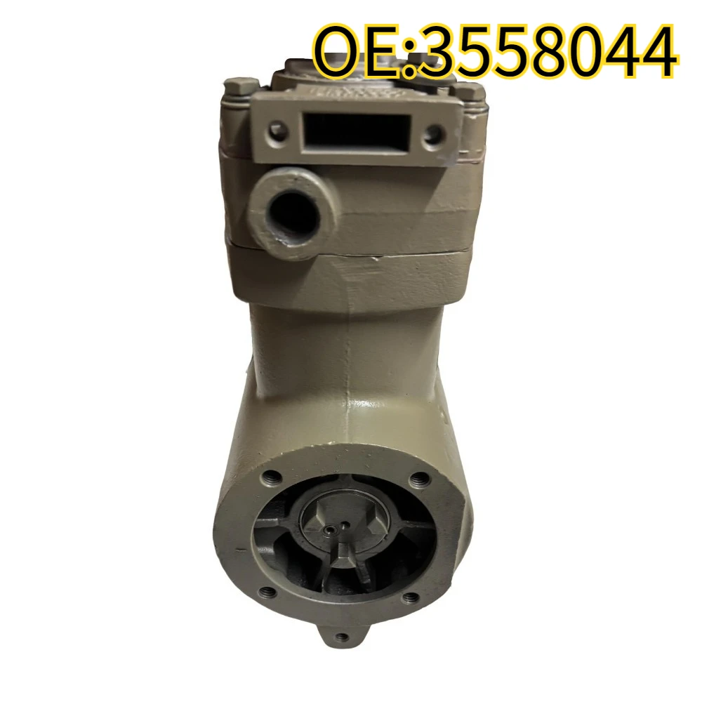 

High quality New For 3558044 The air brake compressor is suitable for CUMMINS - SS296 E model, 13.2 CFM, L10/NT engine