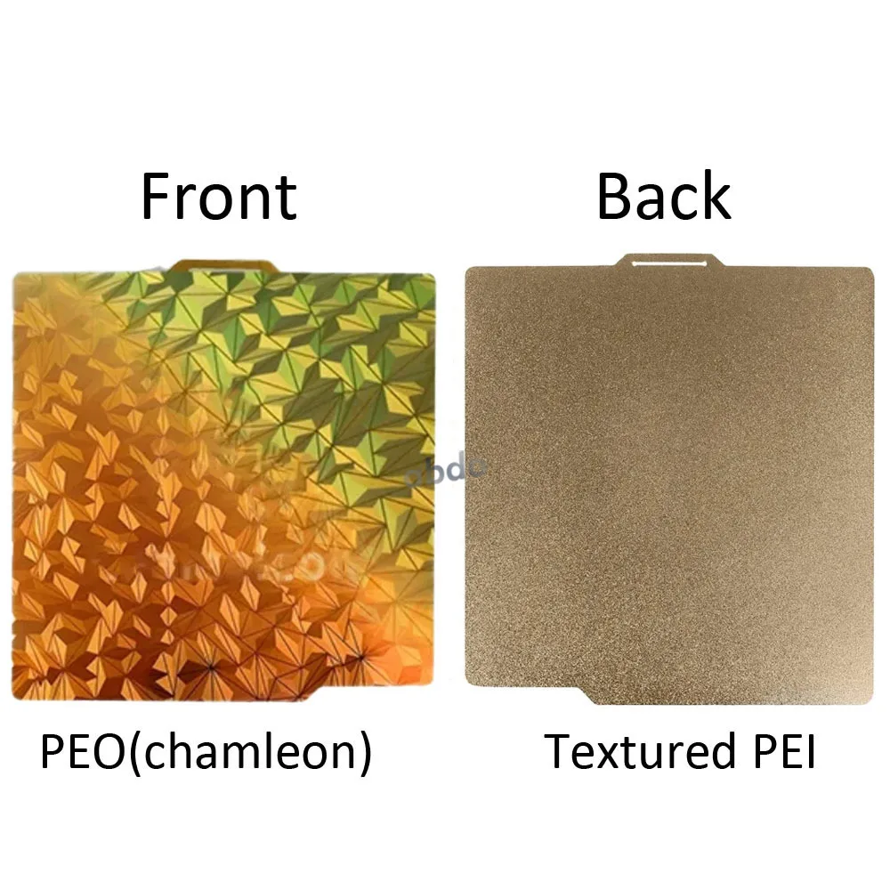 Für Bambu Lab Bauplatte Pei Blatt Federstahlblech 257x257mm PEO PET PEY H1H Glatte PEI für Bambus X1C P1s für Bambulabs A1 – Detail 5