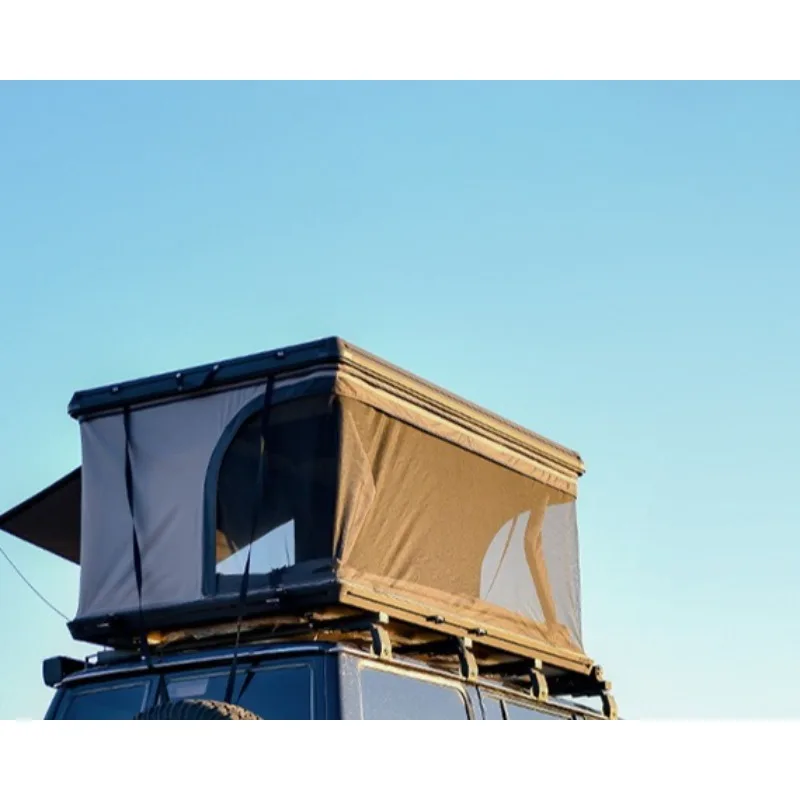 Hard Shell Roof Top Tent SUV Tank Off-Road Hydraulic Aluminum Alloy Car Roof Tent for Self-Driving Tour