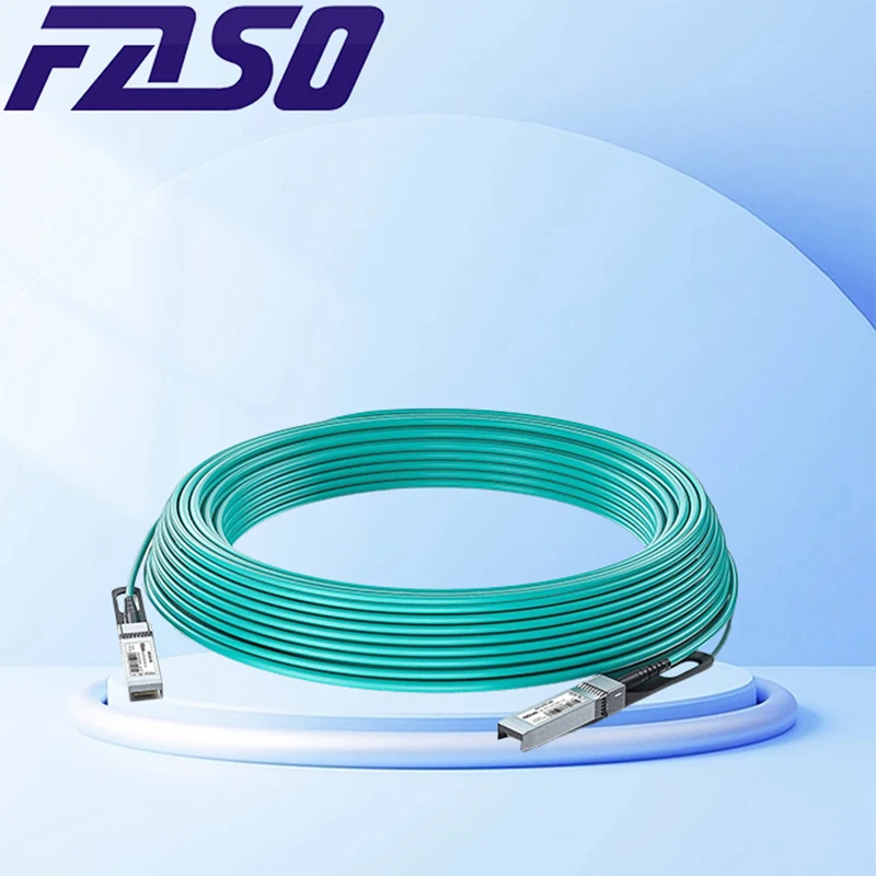 40G QSFP+ to QSFP+ AOC Fiber Cable 5m MPO SFP Module OM3 OM4 Active Optical Cable Support Custom Length