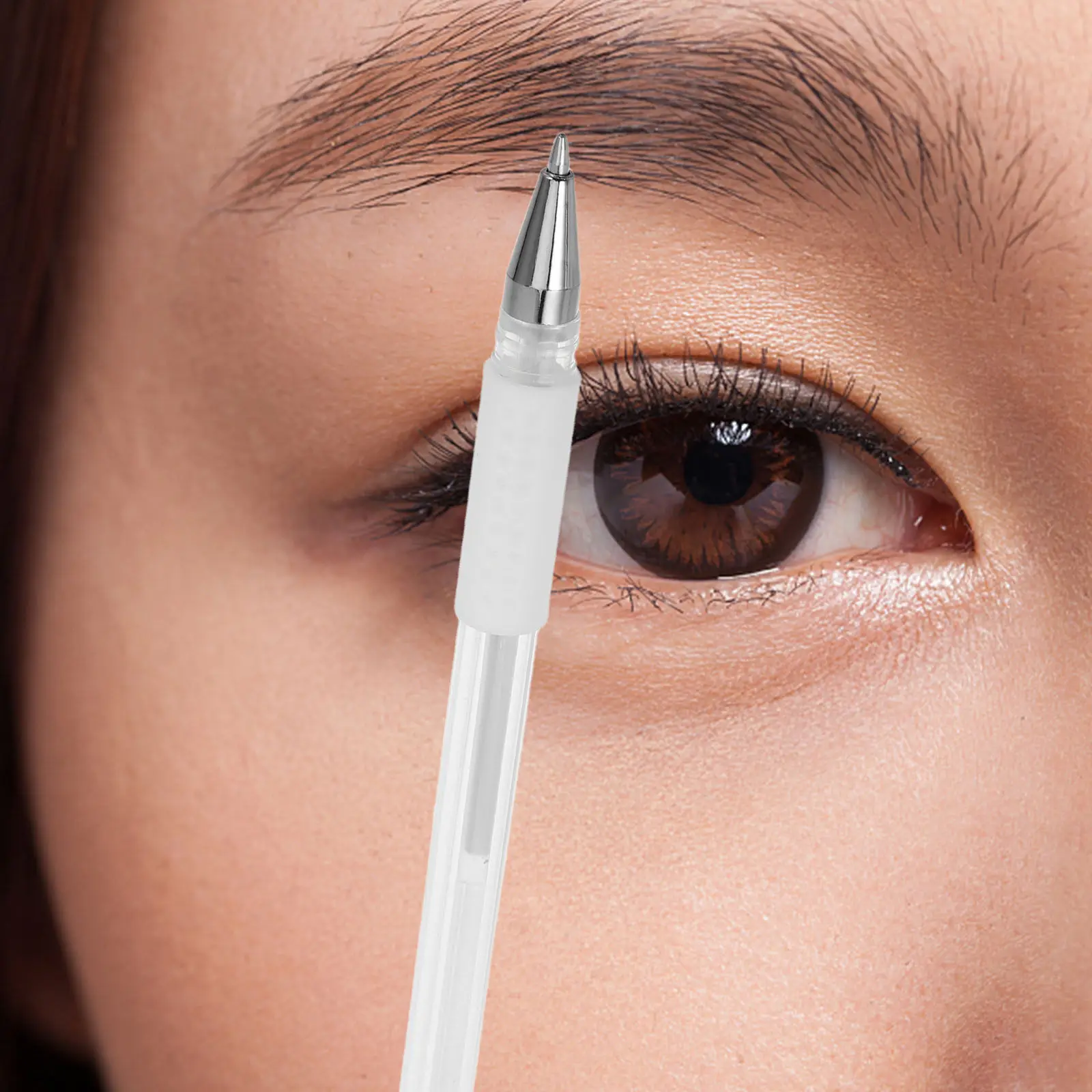 3Pcs Brow Mapping Pen Microblading Outline Pen Tattoo Skin Marking Tool Waterproof Precision Tip Positioning