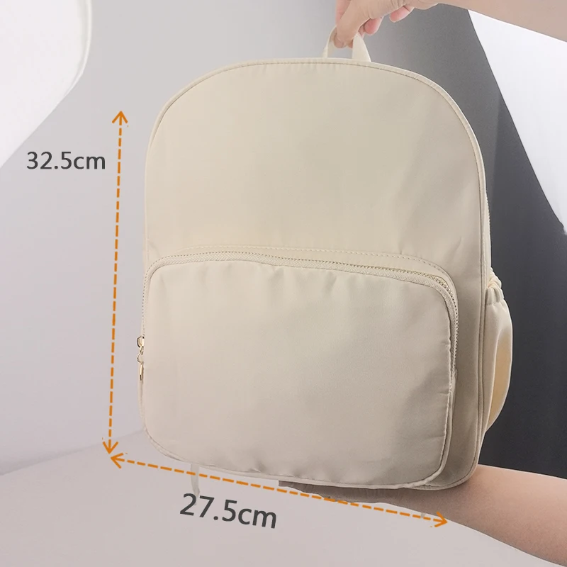 Mini Classic Nylon Backpack Simple Durable Leisure Travel Storage Luggage Bag Kids Fashion Back-to-school Gifts Color School Bag