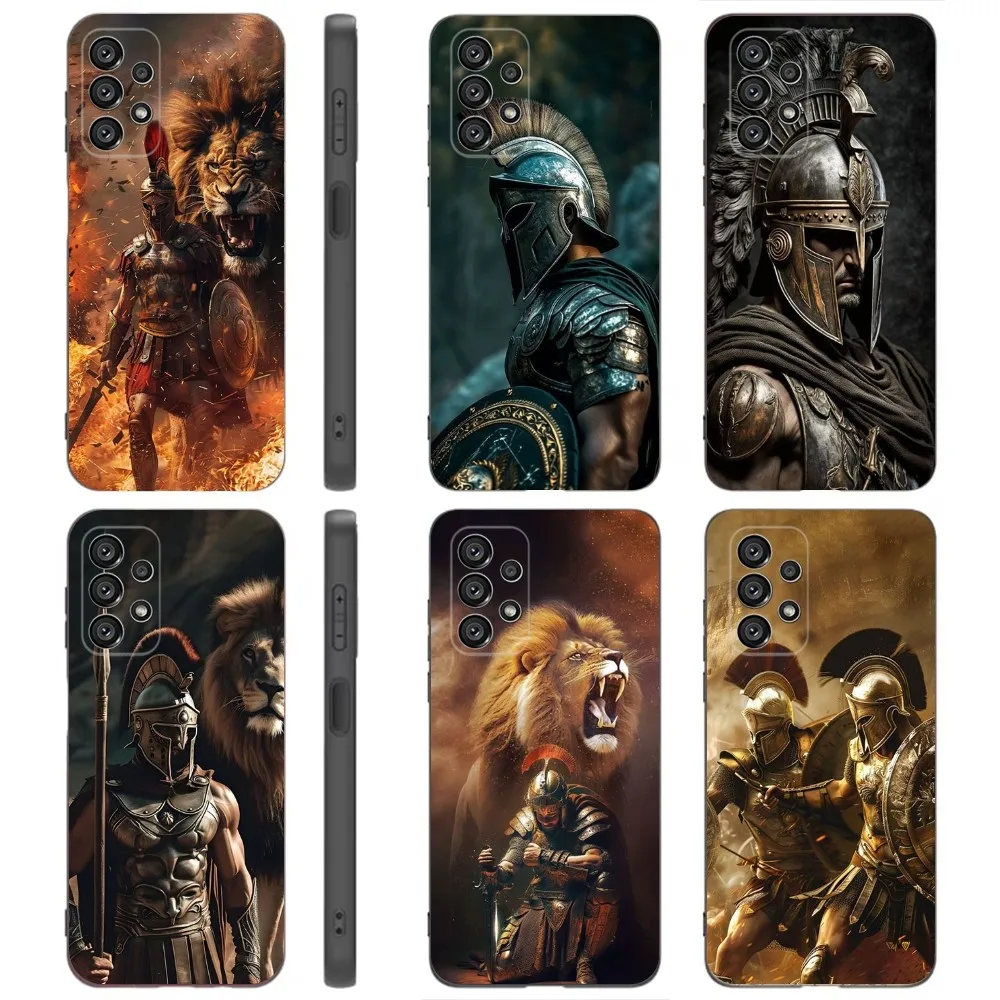 Flim 300 S-Spartans  Phone Case For Samsung Galaxy A91,A80,A73,A72 ,A71,A53A52,A32 ,A31A22,A21s,A20,Black Cover