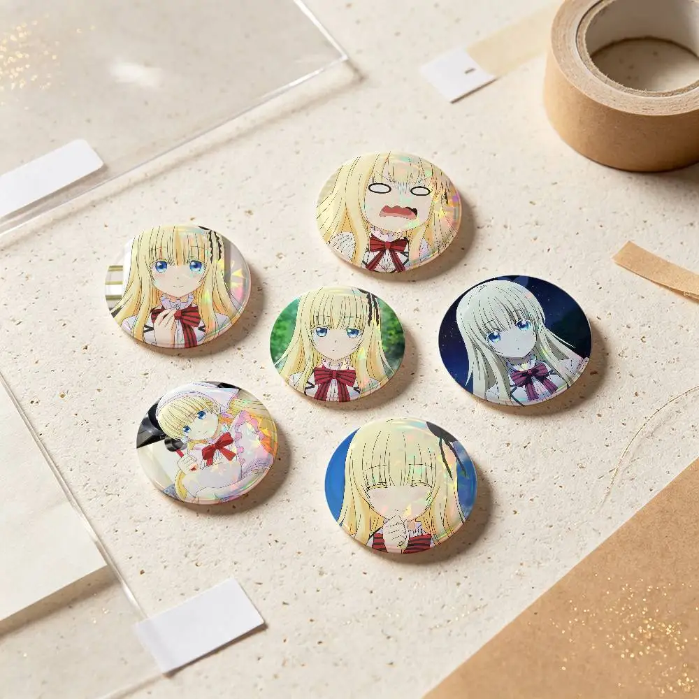Juliet Persia Anime Figure Badges 25 32 44 58 75 Mm Round Cosplay Pin Bag Decor Fans Collect Friends Gifts Brooch Souvenir