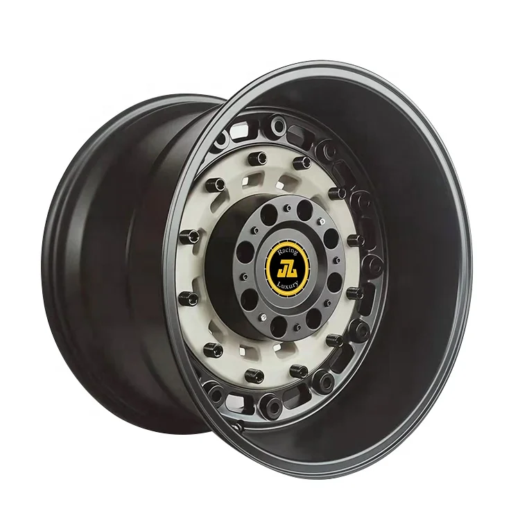 

4X4 Offroad Wheels Off Road Rims 8X170 6x139.7 Wheels 18 Inch 20 Inch 6 Holes Wheel Black for F250 F350 Tundra 4700