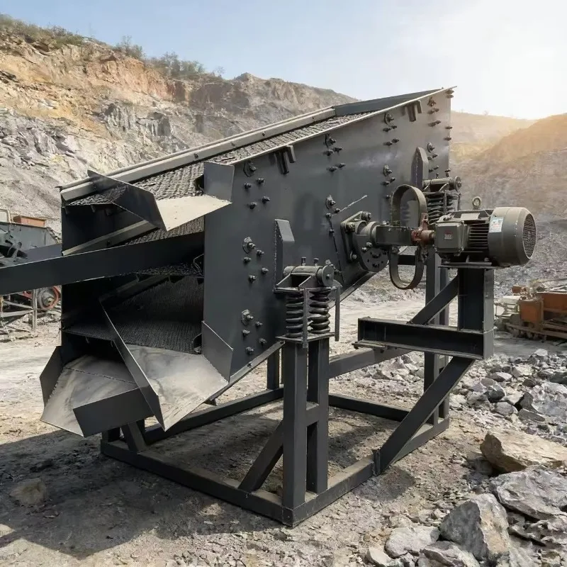 Deposit Heavy Duty Feeder Concrete Coal Gangue And Limestone With Adjustable Vibration Frequency For Primary Crushing Station