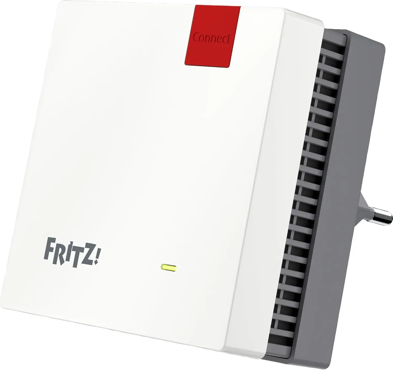 FRITZ!Repeater 1200 AX (Wi-Fi 6 Repeater mit zwei Funkkeinheiten: 5 GHz-Band (bis zu 2,400 MBit/s), 2,4 GHz-Band (bis zu 600 MBit).