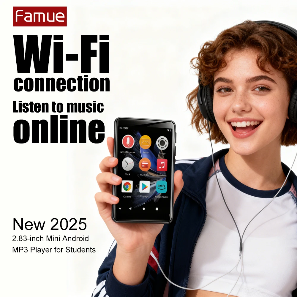 Android 10 WiFi MP3 Player Bluetooth 2G RAM Lossless Audio| 2.8