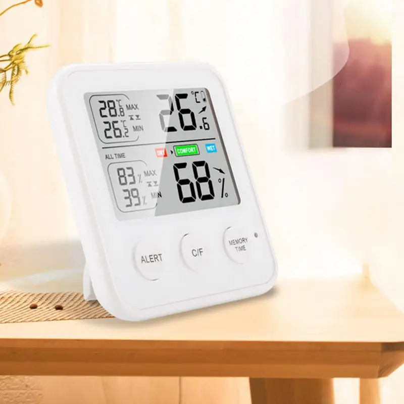 Temperature And Humidity Meter Electronic High Precision Digital Hygrometer Indoor Temperature Meter Humidity Meter For Accurate