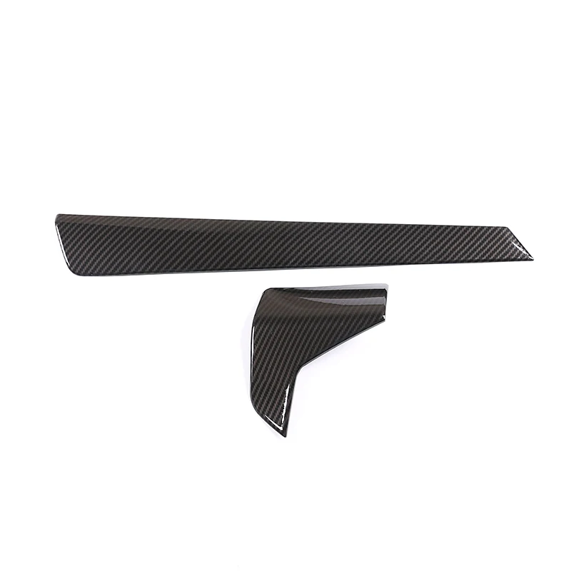 Für BMW 3er 4er Serie G20 G21 G22 2020-2025 ABS Carbon-Faser Auto-Schaltpanel-Abdeckung Innenausstattungs-Kit Zierleisten-Aufkleber Auto-Zubehör