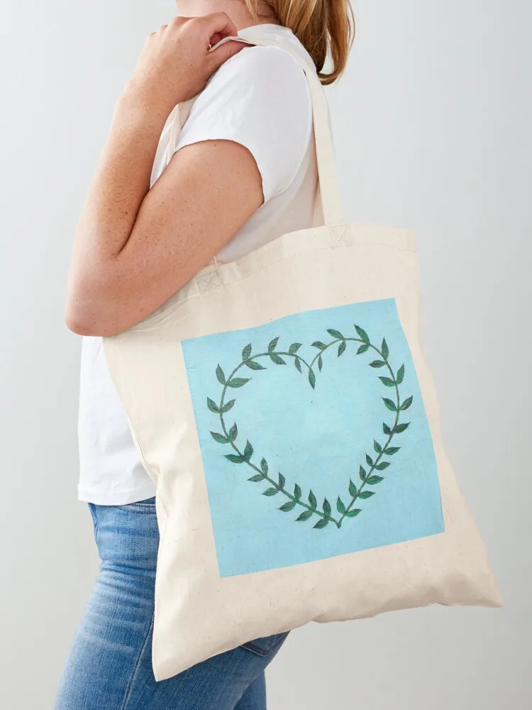 

Vine Heart Growing Love Tote Bag Reusable bags female bag shopper bags bags for women
