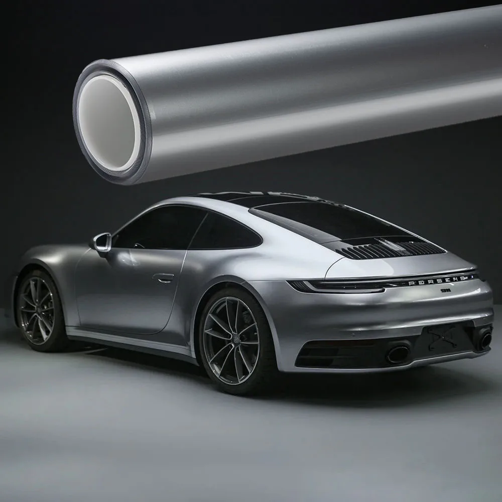 7.5밀 실버 셀프 힐링 페인트 보호 필름 롤 광택 셀프 접착 차량 오토바이 랩핑 필름 컬러 PPF TPU