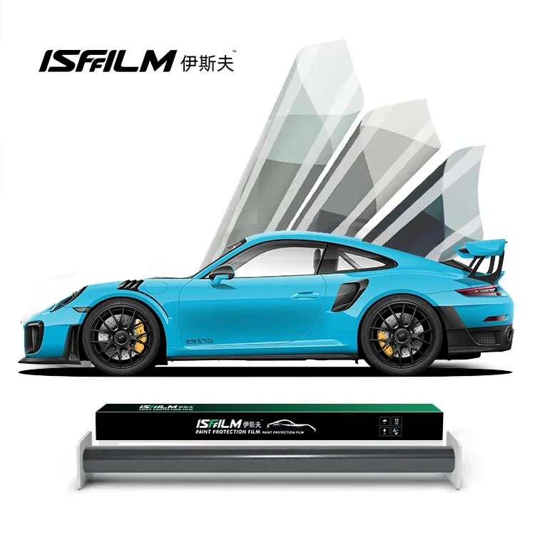 ISF Auto Windshield Insulfilm Heat Insulation Uv Protection Car Window Tint Sun Protection Nano Ceramic Film