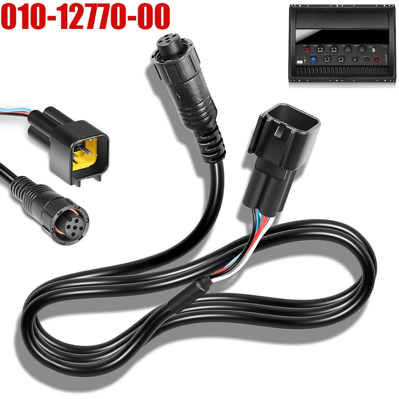 

010-12770-00 Adapter Cable Fits for Yamaha Engine Bus, for Garmin J1939 Equipped GPSMAP Chartplotters (3FT, Waterproof)