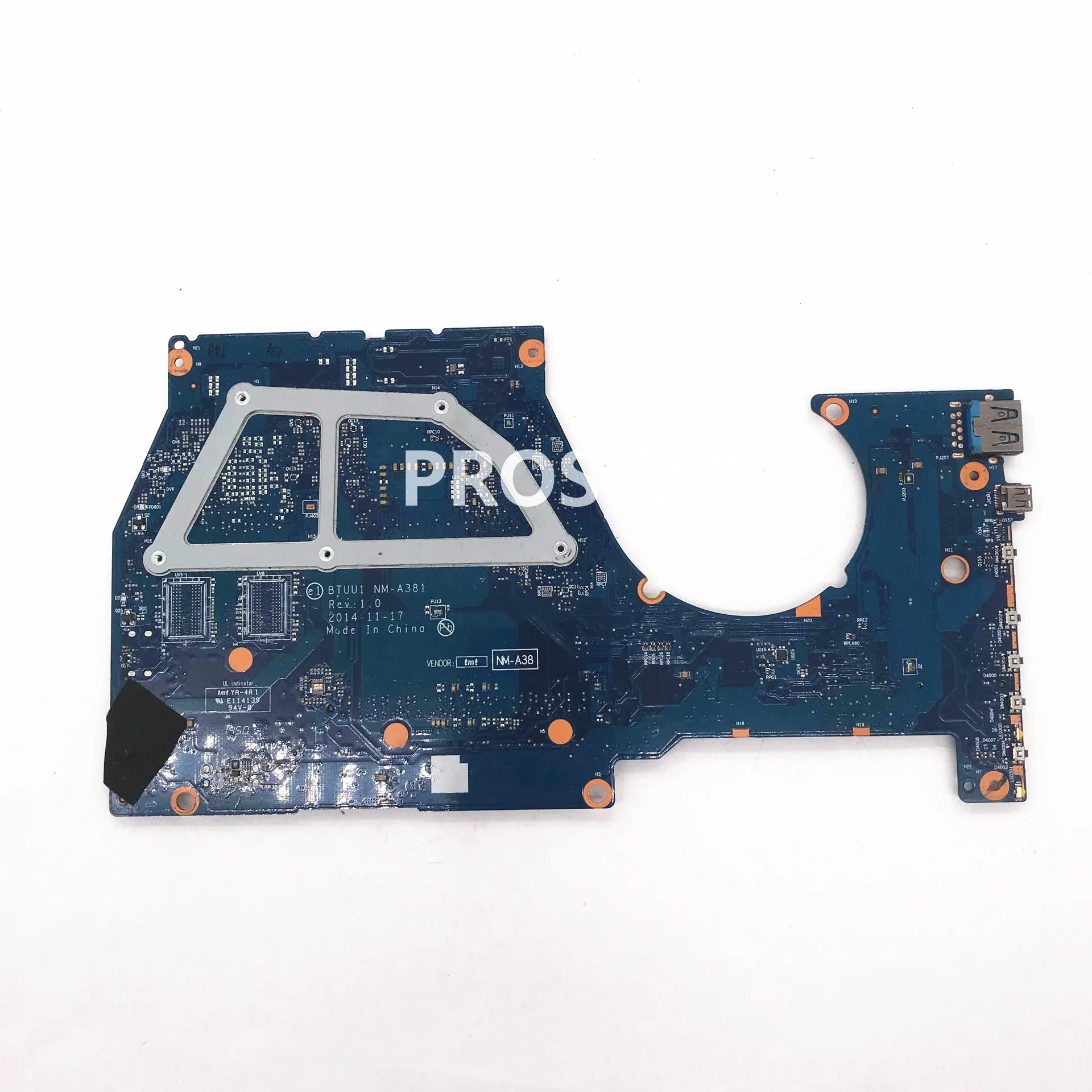 Für Lenovo YOGA 3 14 Yogo 3 14 Laptop Motherboard Mainboard BTUU1 NM-A381 Motherboard MB 5B20H35637 W/ SR23Y I5-520U DDR3L