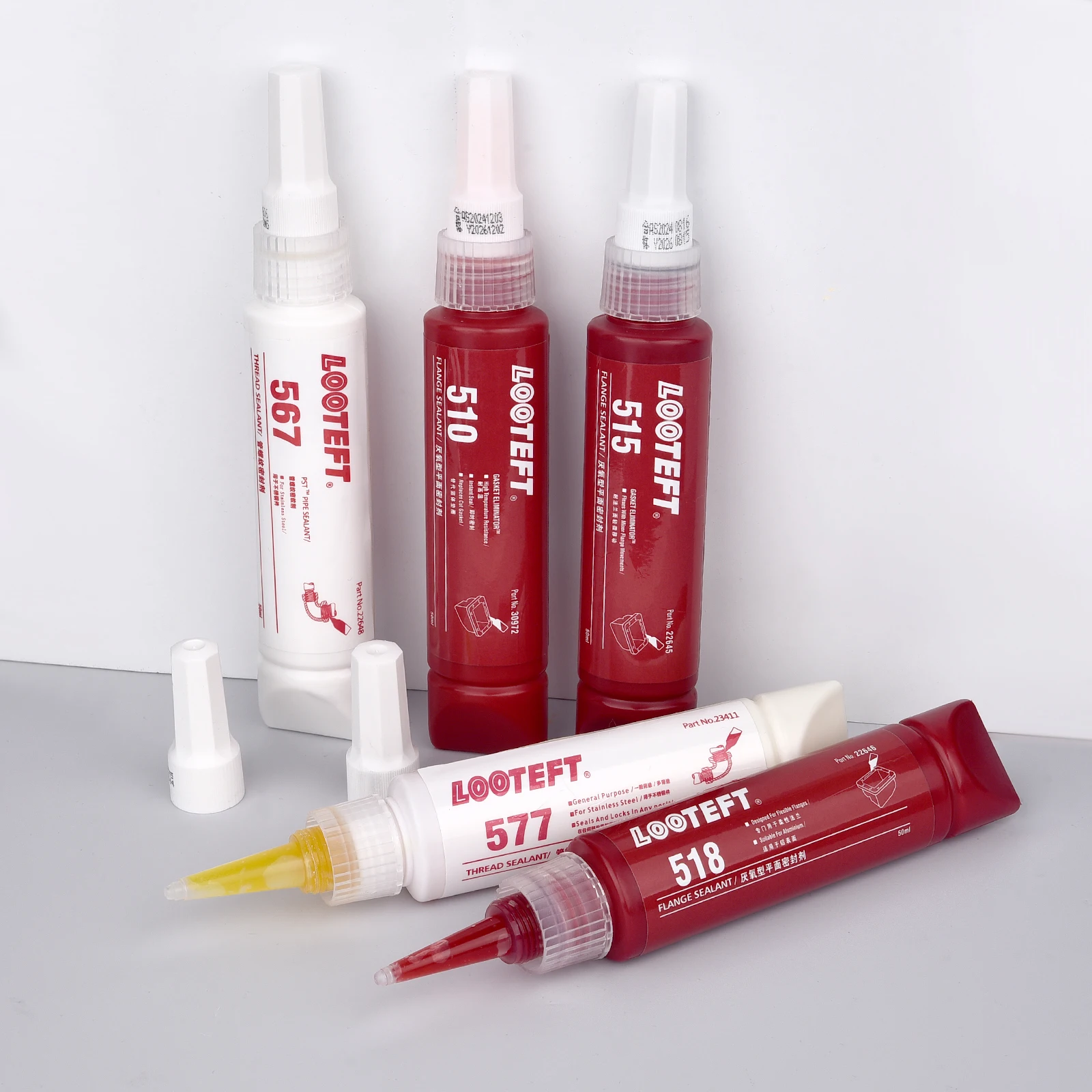 Flat Sealant Replaces Gasket Anaerobic Adhesive For Engine Cylinder Head Flange Maintenance High Pressure Water Pump 50ml Glue view 3