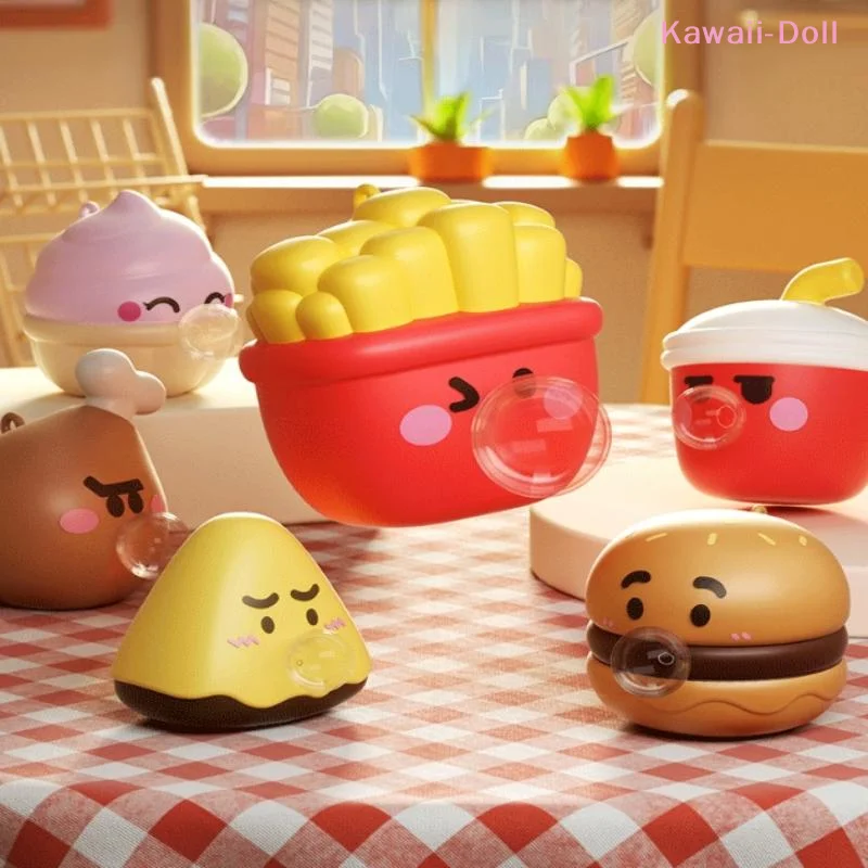 [DO]1Pcs Cute Food Series Spitting Bubbles Squeeze Toys Anxiety Stress Relief Sensory Antistress Toys Gifts[DO]