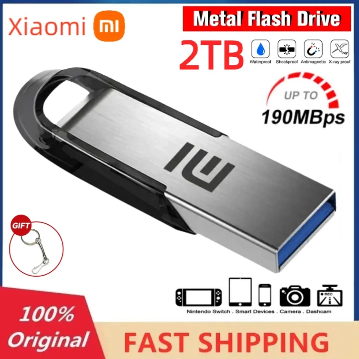 Xiaomi 2TB USB 3.0 Pendrive 1TB USB Flash Drive 256GB 128GB 64 Pen Drive Flash Disk High Speed Cle USB Stick Usb 3.0 Disk On Key