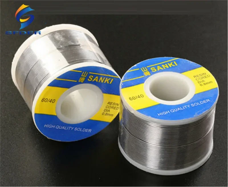 0.3 0.5 0.6 0.8 1.0 mm SANKI Welding Solder Wire Reel 250g FLUX 2.0%  45FT Tin  Line Rosin Core Flux Solder Wire