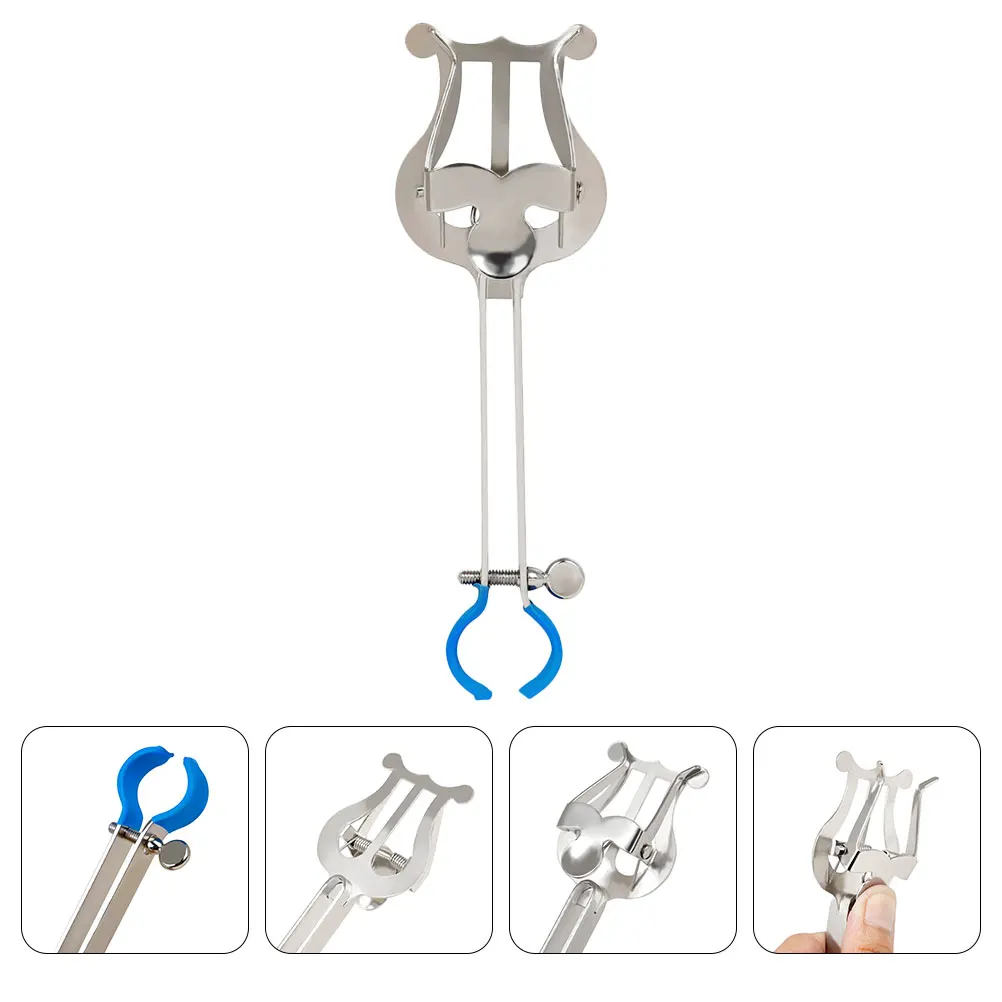 

Portable Music Stand Small Stands Instrument Folder Iron Trumpet Holder for Student