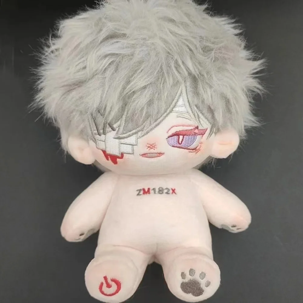 Original Vampires Miss White Hair Cool Boy 20cm Doll Toy Body Plushie Cosplay Cute Kids Gift Z