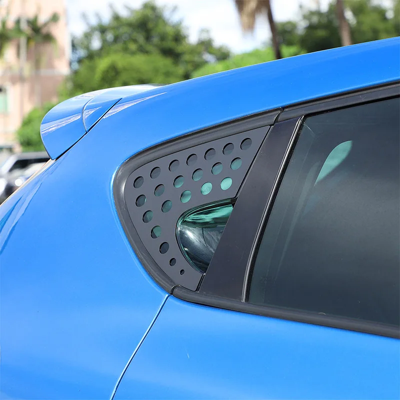 Stop aluminium dla SEAT Leon MK2 2008-2012 tylna szyba samochodu Protector konstrukcja o strukturze plastra miodu naklejka wykończeniowa akcesoria samochodowe — zdjęcie 7