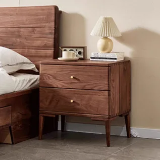 Customizable Nordic Modern Bedside Bedroom New Chinese Drawer Simple Solid Wood Locker
