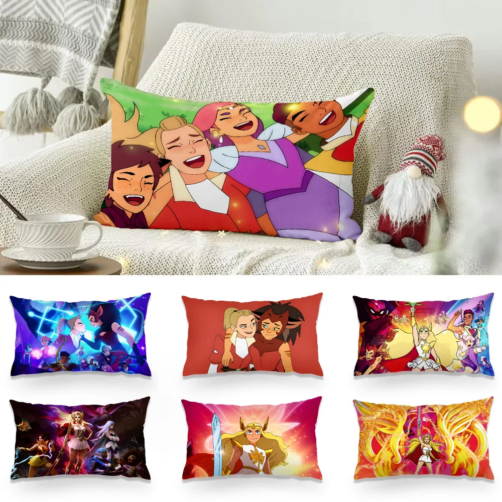 Double-sided Printing Rectangle Pillow S-She Ra The Princesses of Power Case Bedside Pillowcase Sofa Cushion Cover Decoration