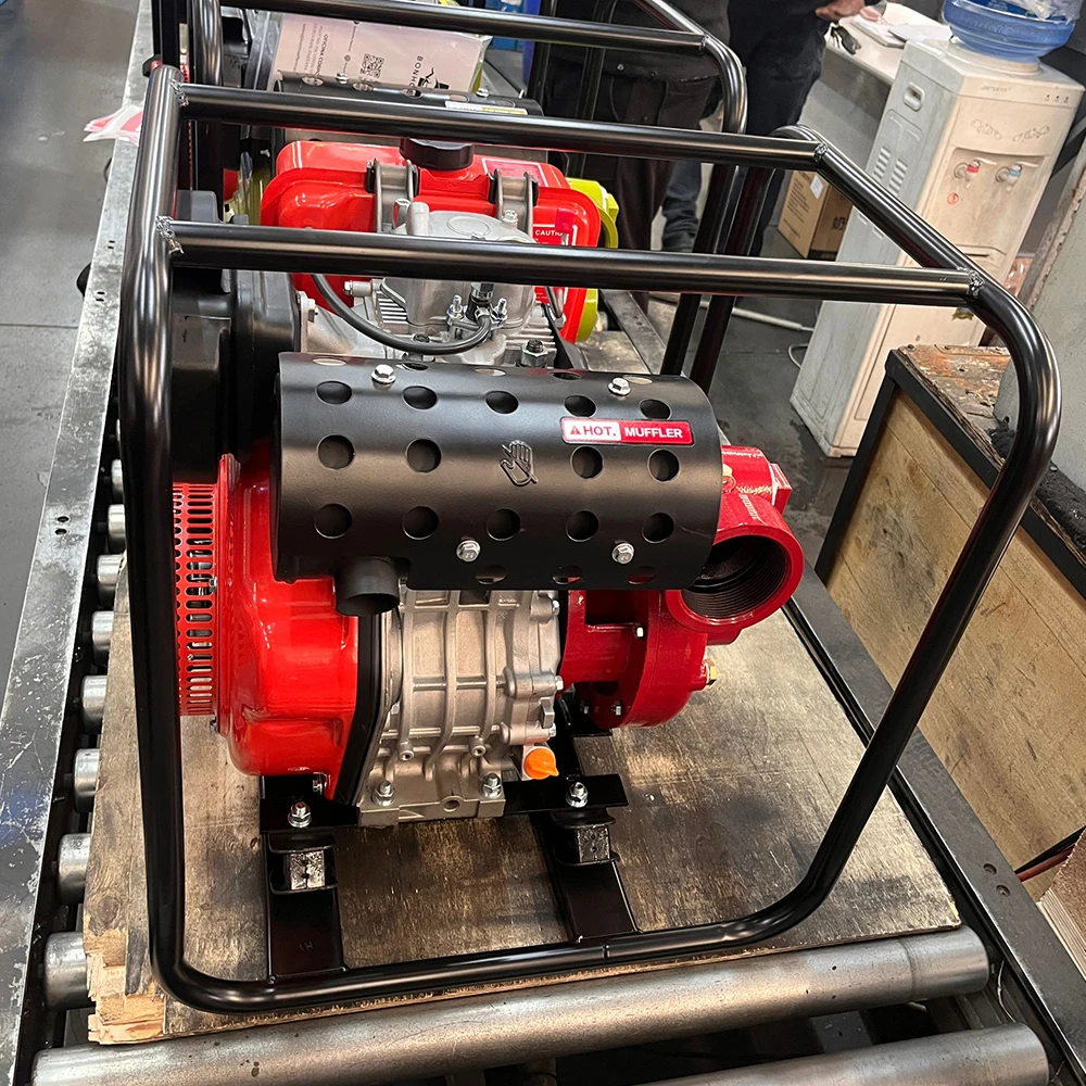 2025China Manufacturers Direct Sale Agricultural Irrigation High Pressure 3" Diesel Engine Water Pump