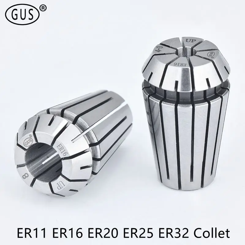 

High Precision ER11 ER16 ER20 ER25 ER32 Spring Collet Lathe Chuck Tool Holder for CNC Engraving Machine Spindle Milling Tools