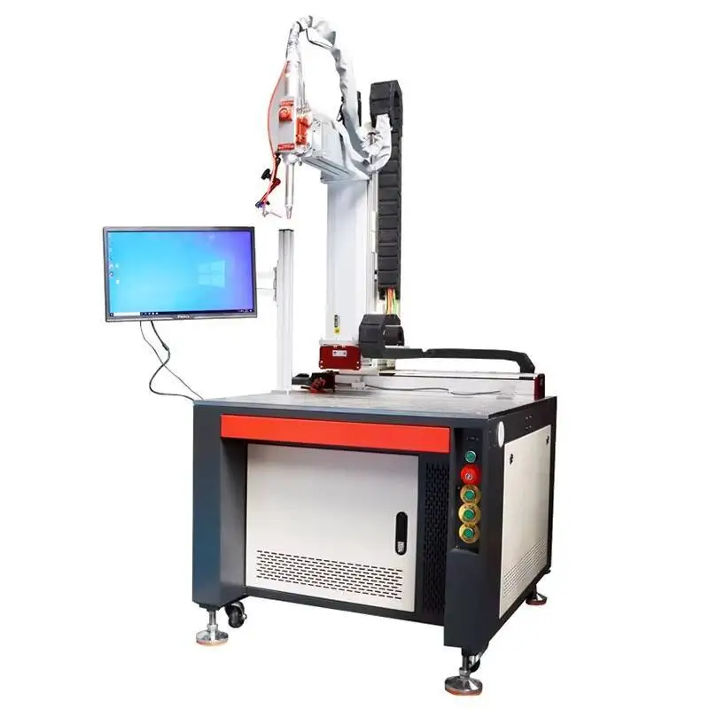 New Stainless Steel Metal Platform Automatic Laser Welding Machine Fully Automatic Fiber Optic Continuous Welding Machine