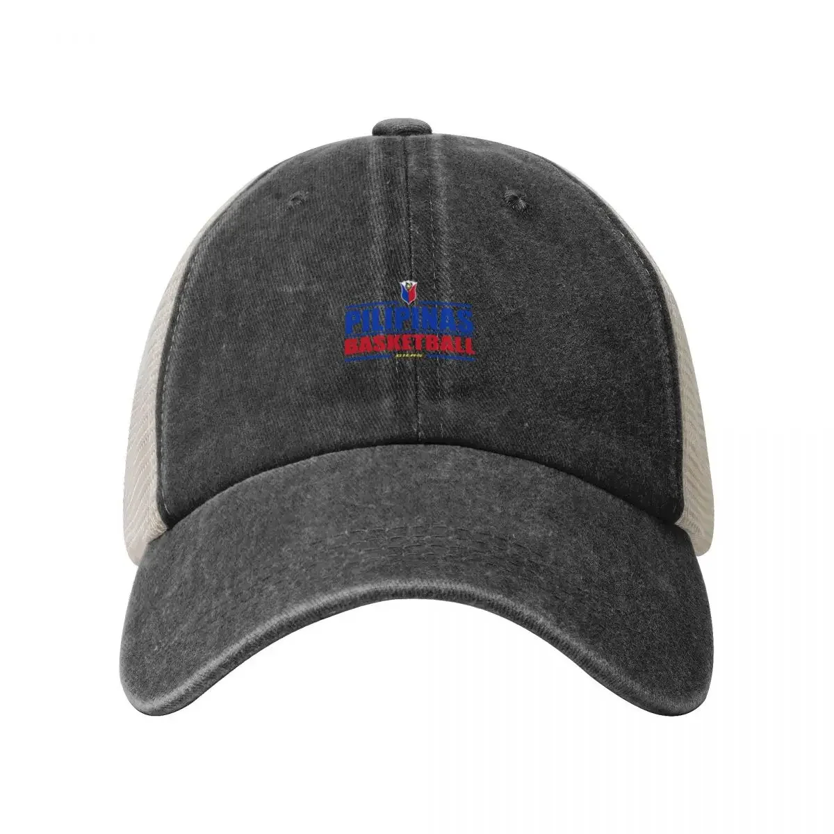 Gilas Pilipinas Classic T-Shirt Cowboy Mesh Baseball Cap Hat Man Dropshipping Caps Women Men's