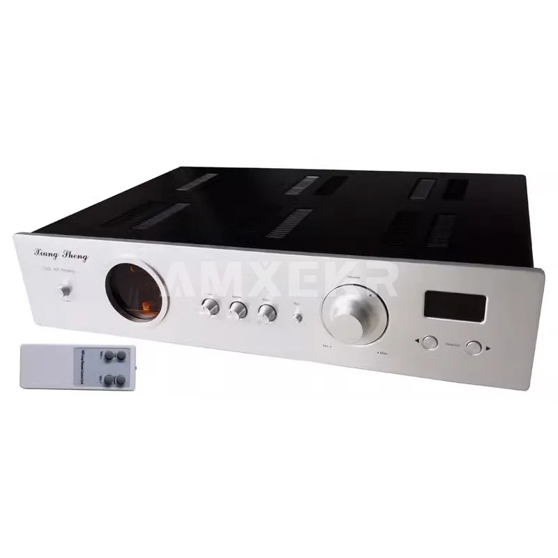 XiangSheng 728A Tube Preamplifier HiFi Hetian Mao Circuit ECC81 ECC82 Adjustable Tone Preamplifier Bluetooth with Remote Control