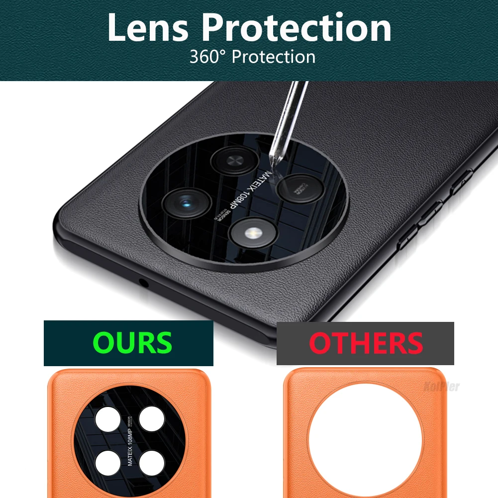 Case For HONOR X9C / Magic7 Lite Luxury PU leather Cases Hard Shockproof Back Cover For HONORX9C 5G Original Skin Hull Coque