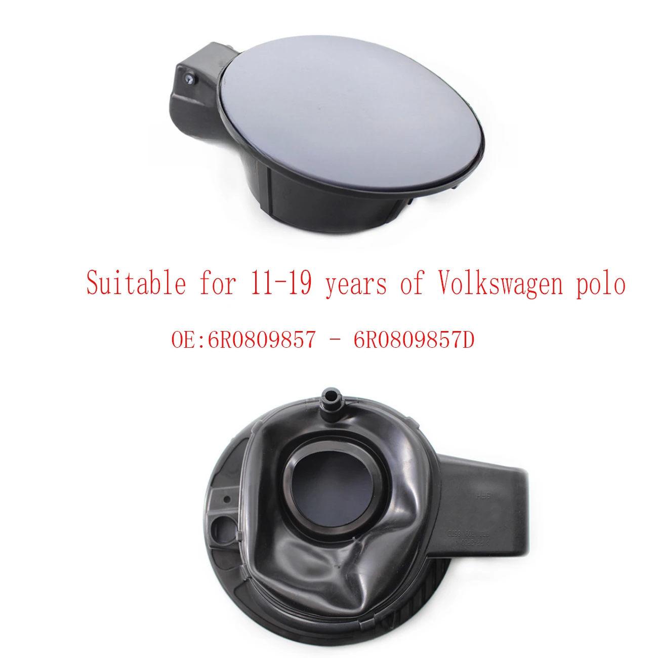 For Volkswagen Polo 6R0809857 Tank outer cover Mailbox lid 2011 2012 2013 2014 2015 2016 2017 2018 2019 Auto parts