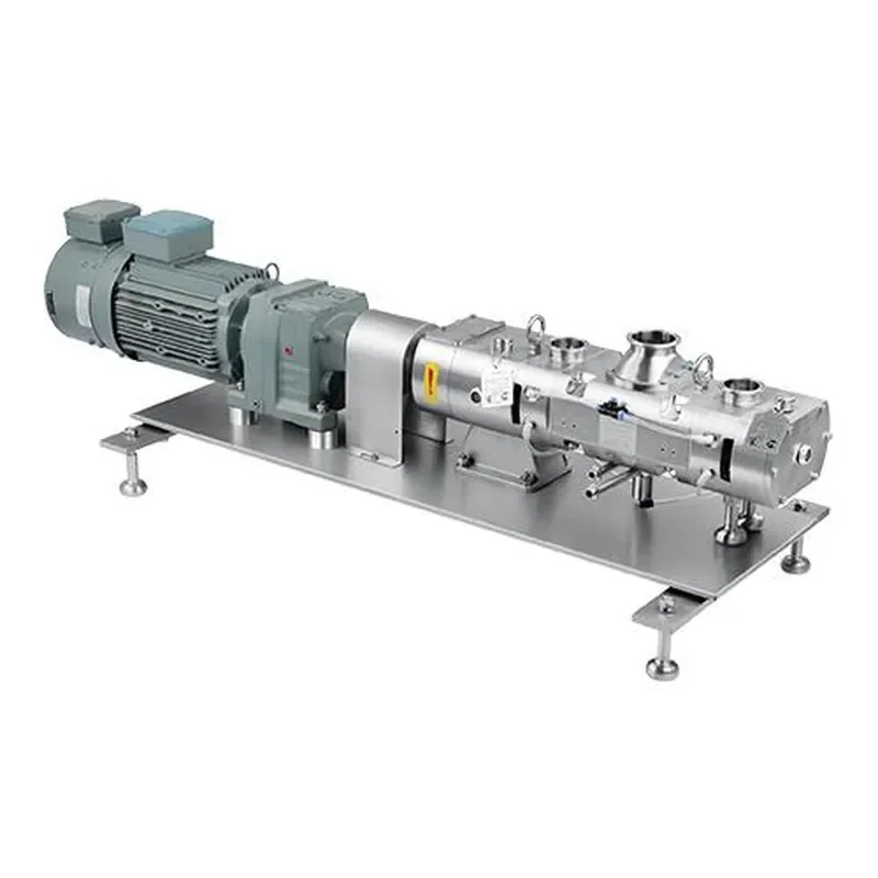 Stainless Steel Water Double Head Electric Twin Screw Pump
