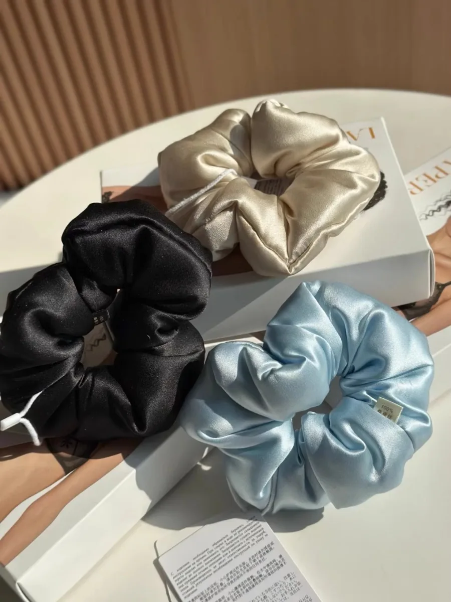 

LaPerla New 32-mm Silk Hair Care Large Intestine Ring Ball Head Hair Band Hair Rope
