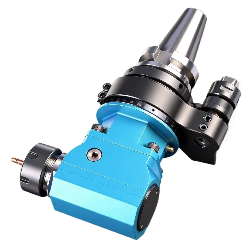 Machining center side milling , right angle BT40 BT50 horizontal milling , angle 90 degrees right tool holder