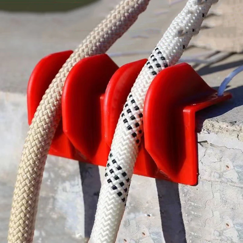 SU 2Pcs Rope Collector Outdoor Aerial Work Corner Guard Rope Anti Abrasion Corner Guard Rope Protector Wear Resistant Corner