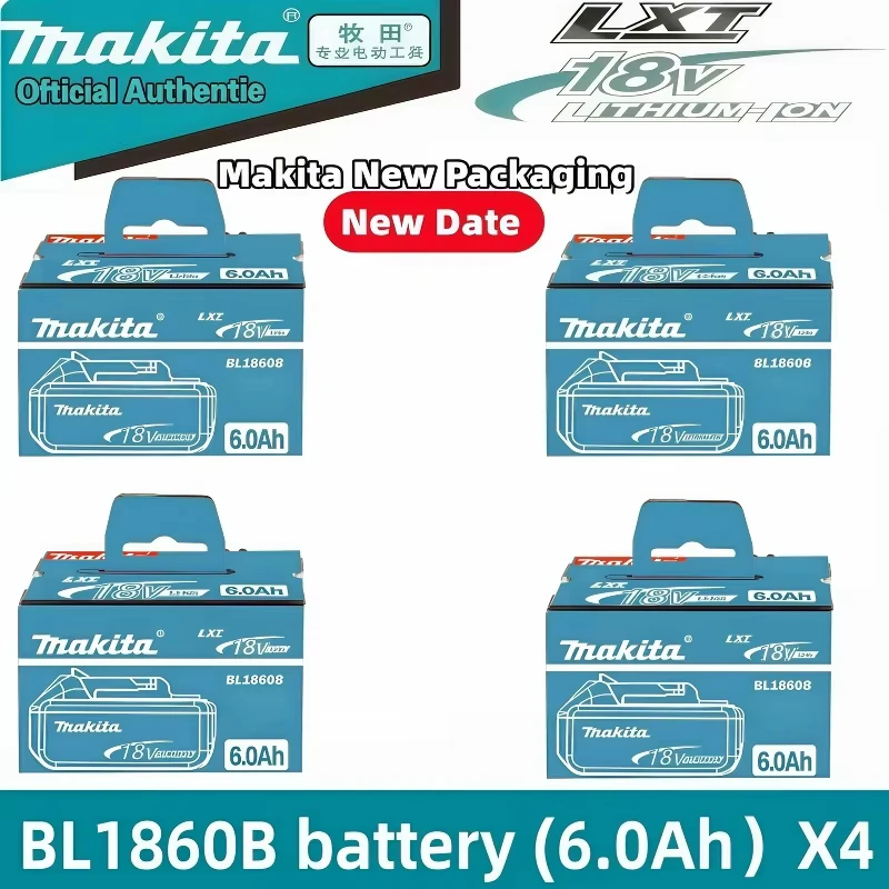 ?   Originele Makita accu 18V 6Ah/5Ah/3Ah voor Makita ​ BDF453RHE, BDF453SHE, BDF453Z, BDF454F, Vervangende lithiumbatterij ?