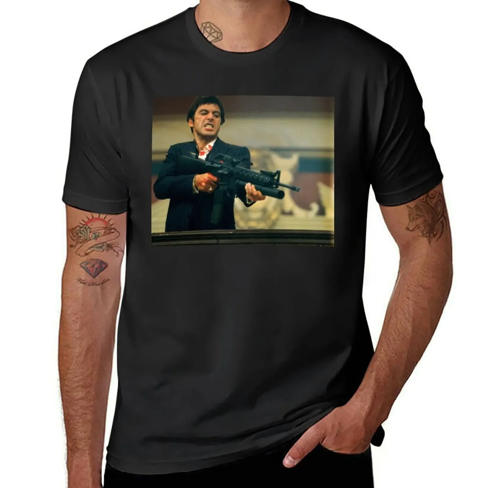 Scarface T-Shirt plus sizes summer tops t shirts for men