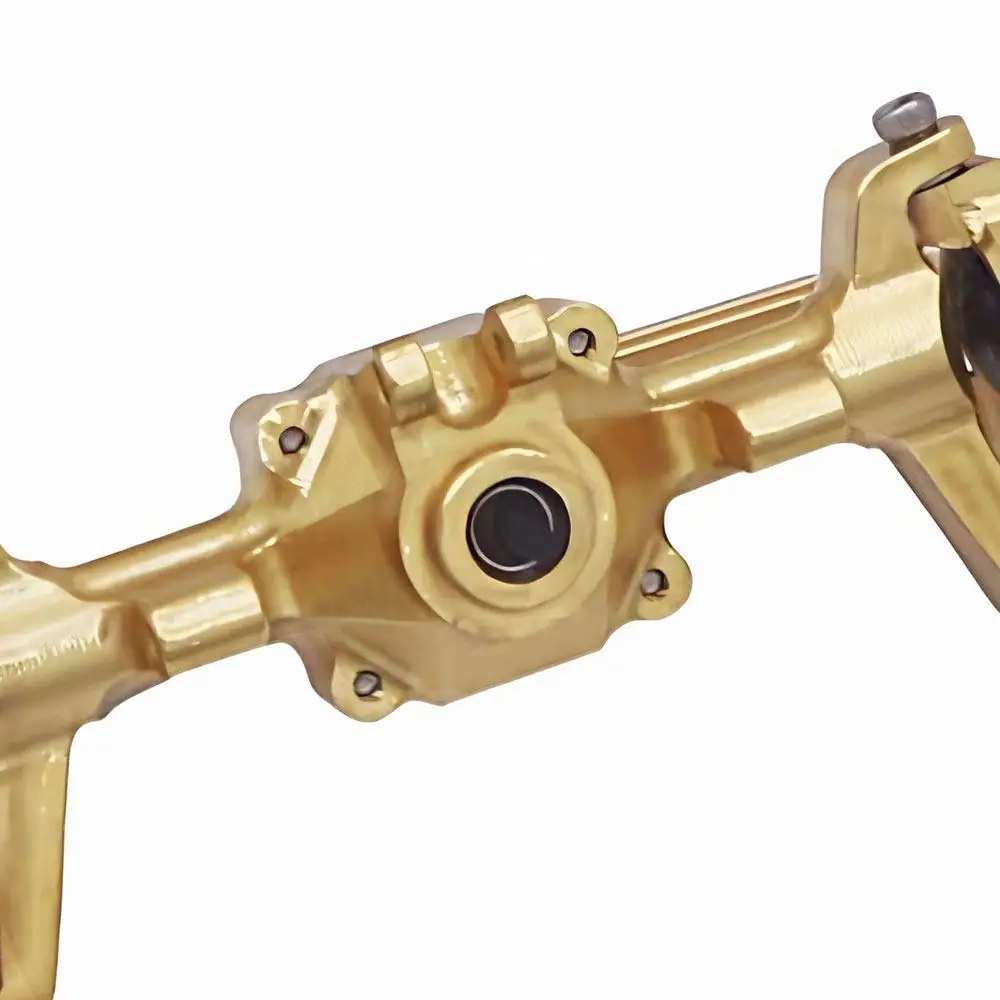 FMS Heavy Weight Brass Front And Rear Portal Axle For 1/24 Scale Fcx24 Fcx18 Rc Crawler Car Upgrade Replacement Parts In Stock