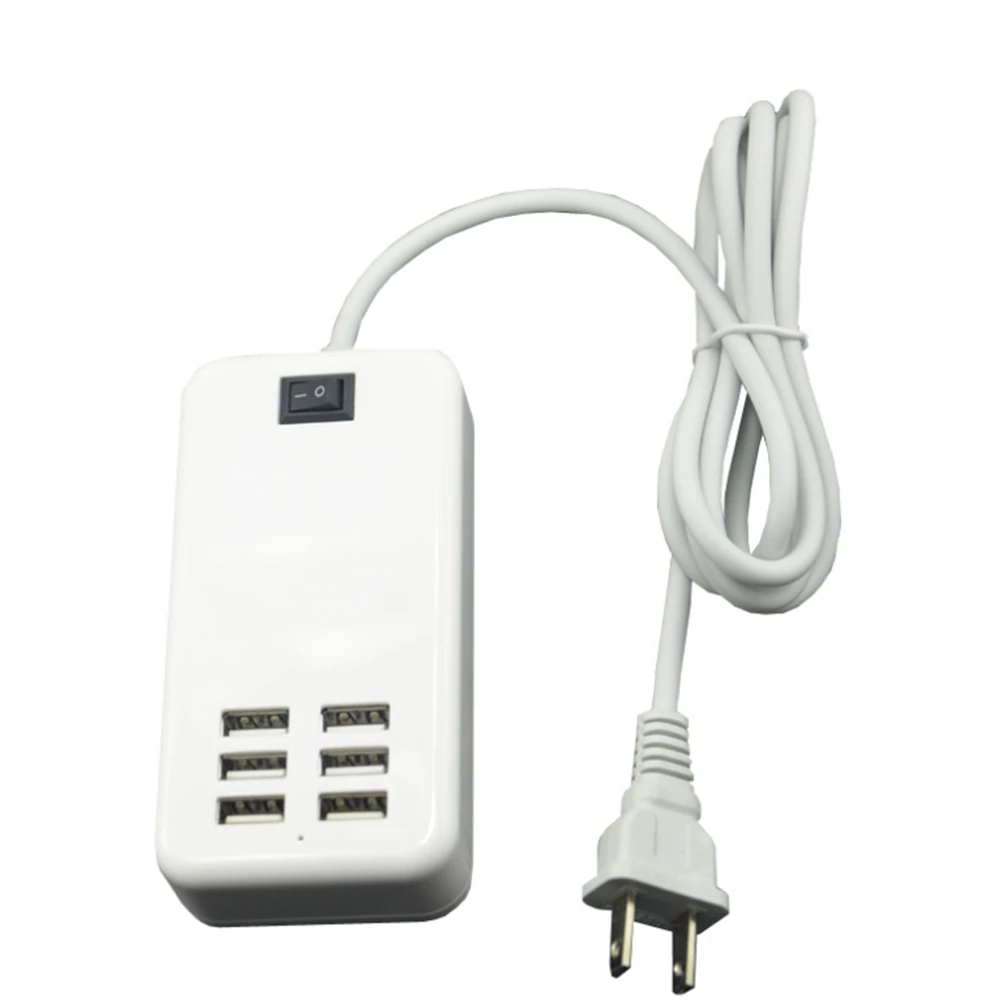 

Зарядное устройство с 6 USB-портами, 10 Вт, 2 А