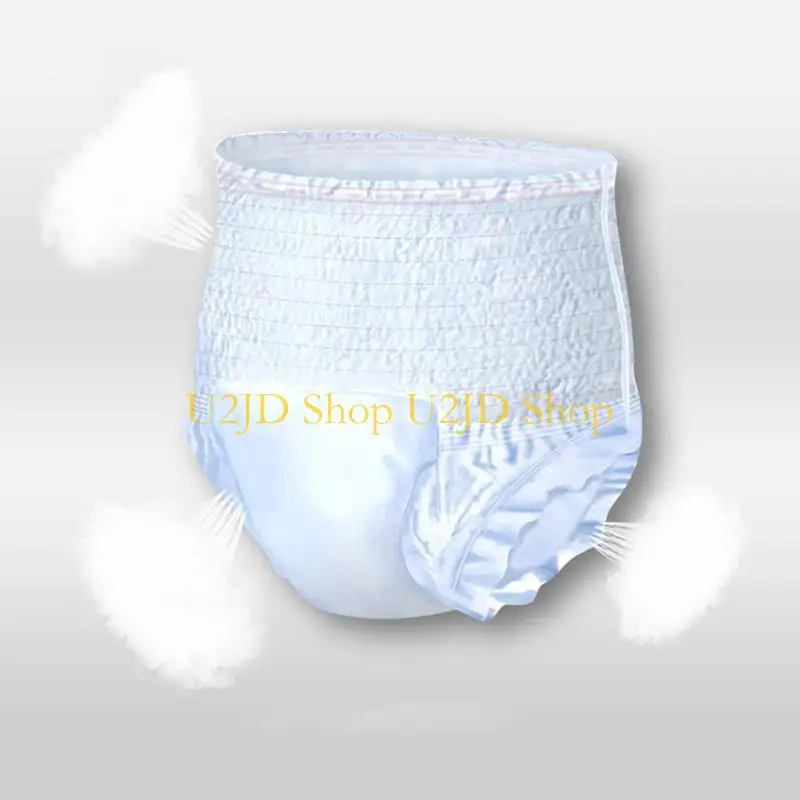 U2JD 15PCS Adult Diaper Disposable for Old People Underwear Type Elderly Care Adults