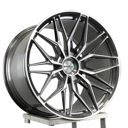 KIPARDO Flow forming 18 inch to 22 inch car alloy wheel rim 5X112 5X120 5X100 5 holes for luxury cars