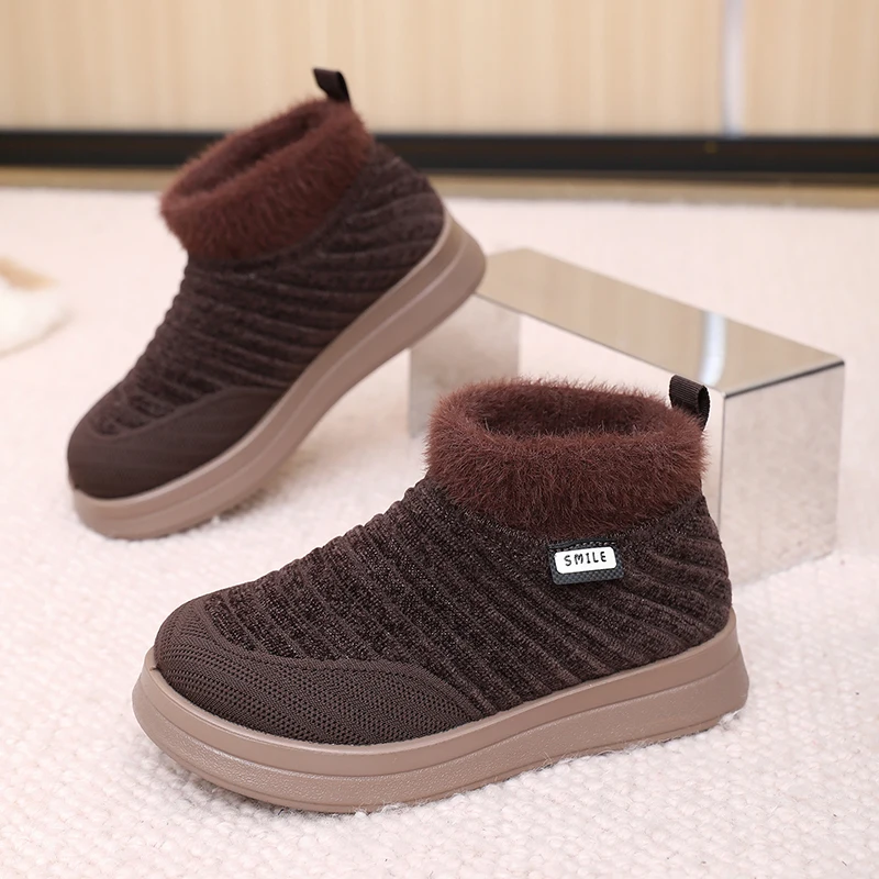 2025 Winter New Women's Cotton Shoes Fashion Casual Versatile Padded Warm Anti-slip Durable Free Shipping Women's Cotton