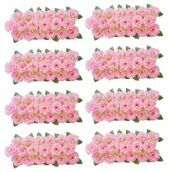 Flower Wall Panel Artificial Rose Flower For Party Wedding Decor Bridal Shower Decor Fake Silk Roses Arc Floral Flower