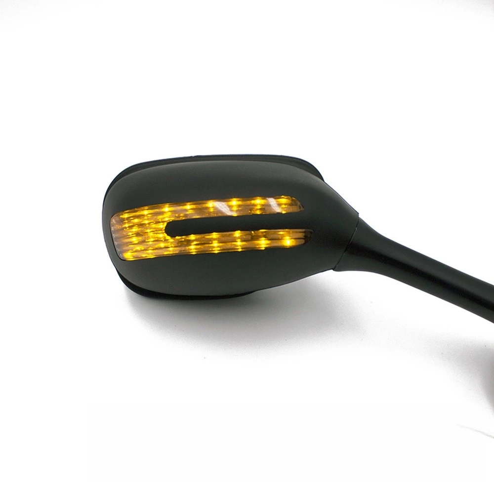 2PCS Rearview Side Mirrors LED Signal Light Lamp For SUZUKI GSXR 600 750 2006-2015 /GSXR 1000 2005-2015 K5 K6 K7 K8 K9 2010 2011