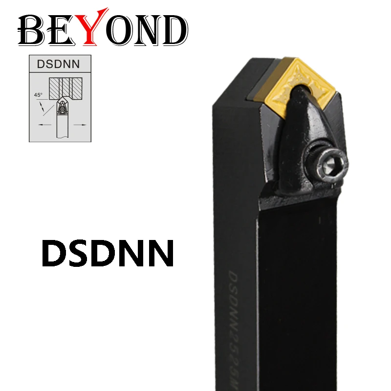 BEYOND DSDNN DSDNN1616H12 DSDNN2020K12 DSDNN2525M12 DSDNN3232P12 External Tunring Tool Holder Carbide Inserts Lathe Cutter SNMG